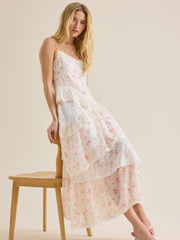 Belicia Floral Lace Maxi Dress