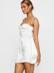 Wayzer Mini Dress White