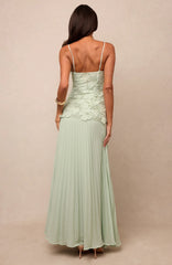Borrowed Heart Maxi Dress Mint