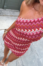 Go Loco Mini Dress Berry