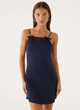 Amaliya Mini Dress - Midnight Blue