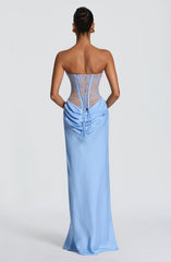 Kathleen Maxi Dress - Powder Blue