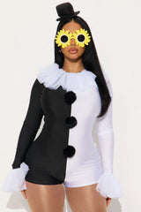 Terrorize You 5 Piece Costume Set - Black/White