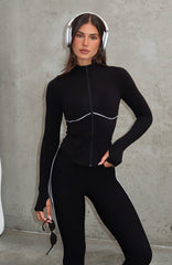 Persistence Jacket Black/White