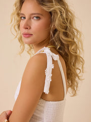 Celeste Embroidered Mini Dress