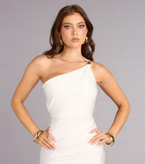 Cassandra Mermaid Slit Formal Dress