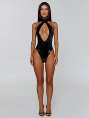 Luneth Bodysuit Black