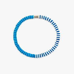 Cornflower Seascape Stretch Bracelet