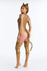 Feral Fantasy 3 Piece Costume Set - Brown/Combo