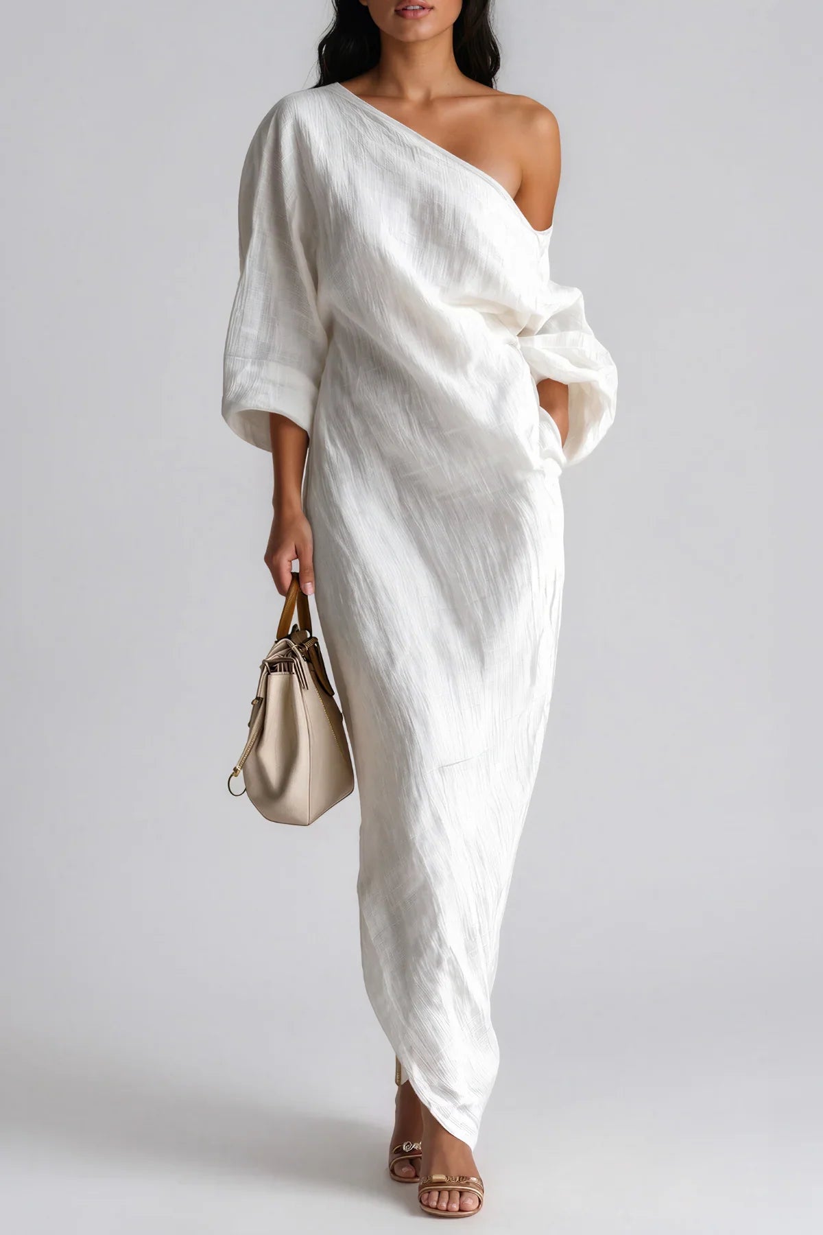 Inunnguaq One Shoulder Maxi Dress