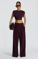 Kirsty Pants - Plum