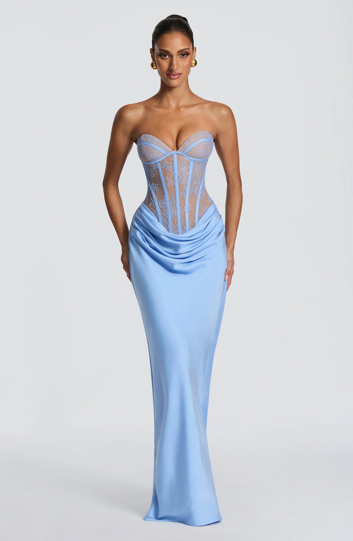 Kathleen Maxi Dress - Powder Blue