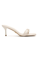 Sunny Mules Bone