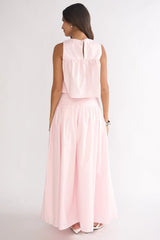 Starlina Wide Waistband Maxi Skirt Rosewater