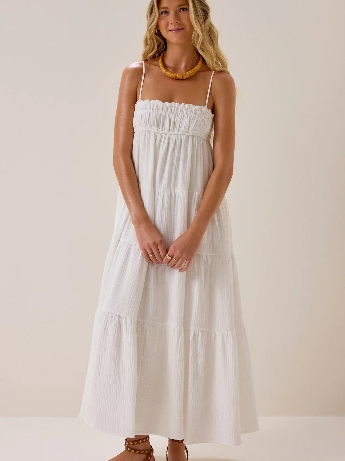 Elara Tiered Babydoll Dress