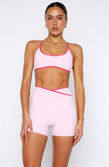 Relentless Sports Bra Marshmallow/Pink